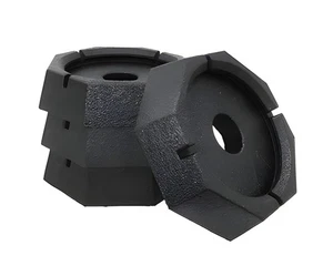 SnapPad MN6SP4 Leveling Jack Foot Pad Mini Fits 6 Inch Round Jack Foot BAL BigFT - Picture 1 of 3