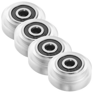 4 Pcs Large Wheel with Bearings Printer Parts Pulley Replacement - Afbeelding 1 van 12