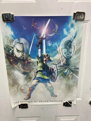 The Legend of Zelda: Skyward Sword 2011  Paper 76337A Promo Poster 20x28in - Image 1 of 4