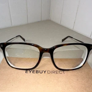 EyebuyDirect Motion Metal Frames 54-18-145 Eyewear Frames Grey Men's Designer - Picture 1 of 10