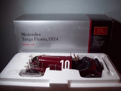 1/18 CMC M-048 MERCEDES TIPO INDY 2000 WINNER TARGA FLORIA 1924 #10 C.WERNER - Image 1 of 4