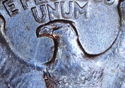  Spitting Eagle    1974 D      Washington Quarter - Image 1 of 3