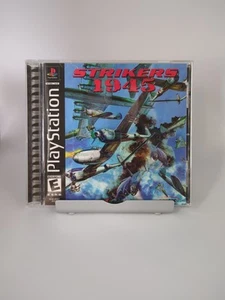 Strikers 1945 (Sony PlayStation, PS1) Tarjeta de Registro Completa CIB Excelente - Imagen 1 de 7
