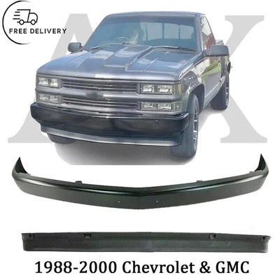 Barra frontal de parachoques y cenefa inferior para Chevrolet 1988-2000 y GMC serie C/K Foto 1 de 4