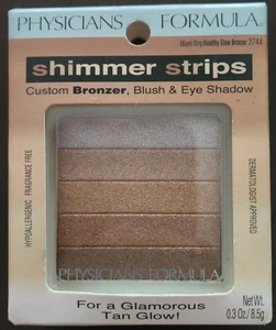 Physicians Formula Shimmer Strips Miami  Strip/Healthy Glow Bronzer 2744! - Picture 1 of 2