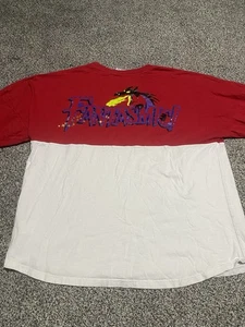 Camicia J AMERICA Disney FANTASMICA bicolore rossa e bianca - Uomo XXL manica lunga  - Foto 1 di 11