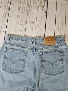 Levi's 512 Light Wash Distressed Slim Fit Tapered Leg 16 Mis M  - Bild 1 von 13