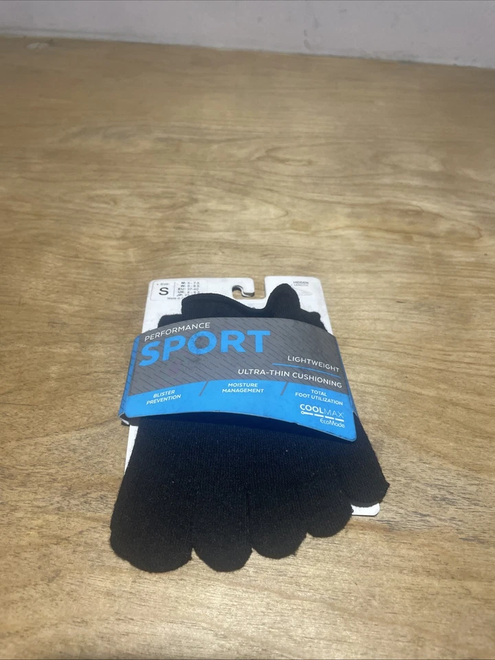 Calcetines deportivos Injinji Performance ligeros con puntera oculta unisex pequeños para hombre 5-7,5 negros Foto 1 de 2