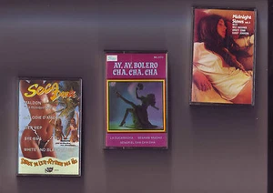 lot 3 cassettes audio slows - bolero cha cha cha - soca dance / bon etat K7 - Imagen 1 de 1