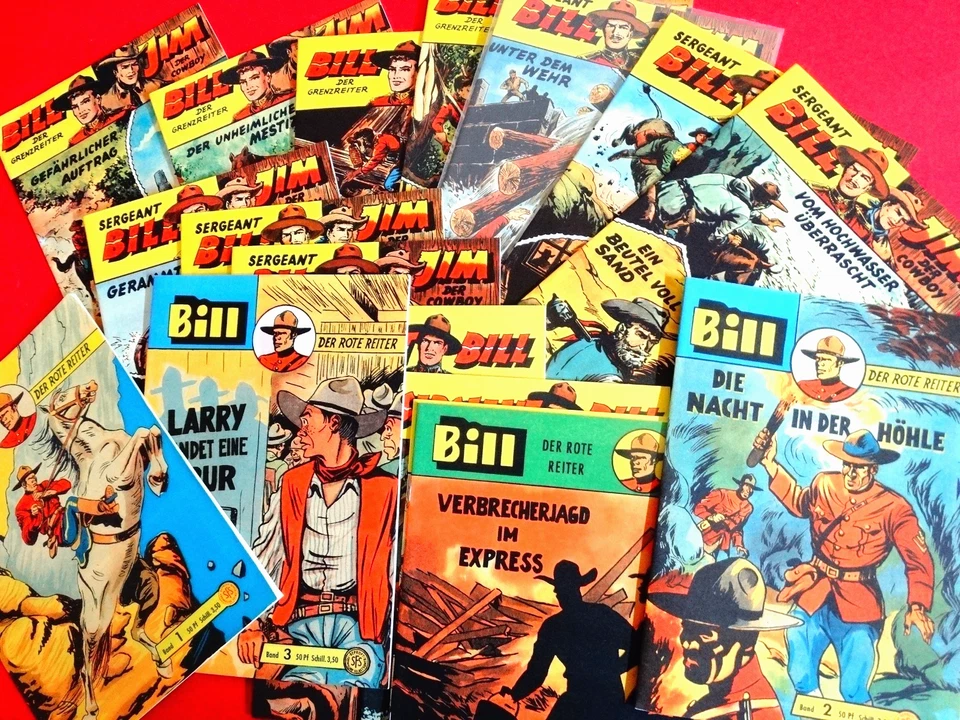 Aussuchen aus: Bill der Rote Reiter - Nachdrucke Hethke / Z 0-1, 1+ - Bild 1 von 1