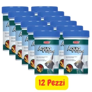 12X MANGIME PER PESCI TROPICALI D'ACQUA DOLCE MANGIME IN SCAGLIE PESCI TROPICALI - Foto 1 di 1