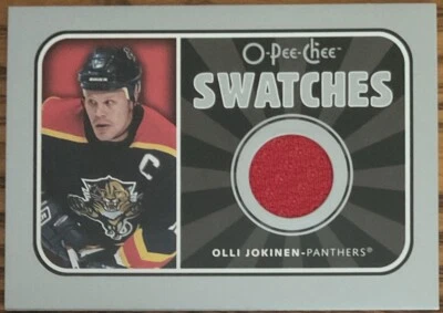 2006-07 O-Pee-Chee Swatches Olli Jokinen #S-OJ Florida Panthers - Image 1 of 2