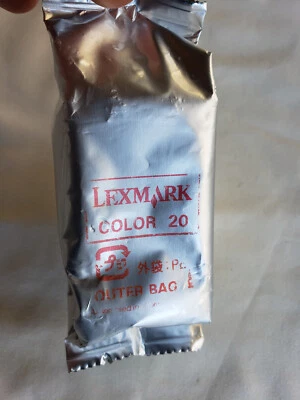 NEW SEALED Genuine Lexmark Color 20 Inkjet Printer Tri-Color Ink Cartridge  919 - Image 1 of 2