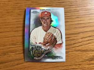 2022 Topps Allen & Ginter Chrome Steve Carlton refractor