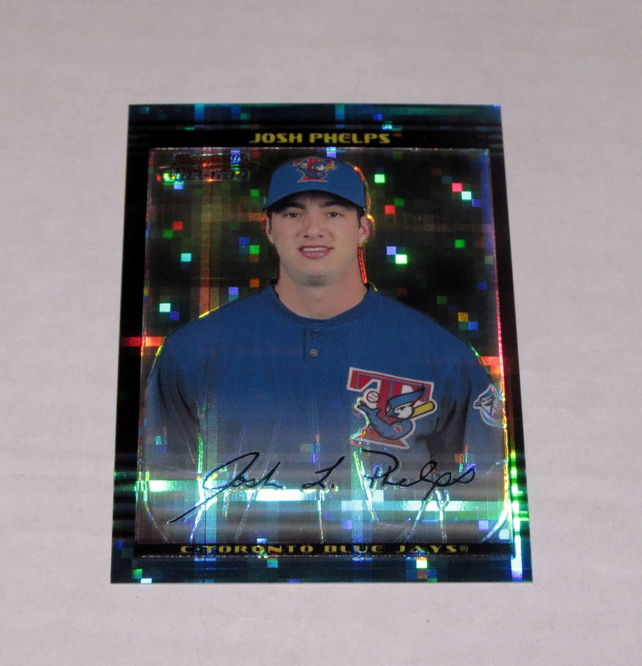 2002 Bowman Chrome Xfractor Refractor 341 Josh Phelps (#/250)  $.99 Shipping! - Image 1 of 1