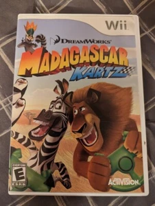 Madagascar Kartz Racing Nintendo Wii Spiel komplett getestet neuwertig Disc 1 Besitzer! - Bild 1 von 2