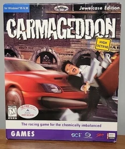 Interplay - Carmageddon Jewelcase Edition (1998) PC Windows 95 & 98 - New Sealed - Picture 1 of 8