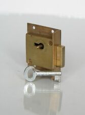 Brass Secure 2 Lever 2" Cut Cabinet Drawer Till Lock [CCL182]