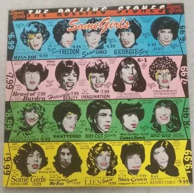 Rare 1st Press 1978 Rolling Stones Banned Album Cover "Some Girls" COC39108 - NM - Image 1 of 4
