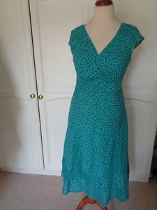 ADINI PURE COTTON SUMMER DRESS SIZE M== FITS UK 14 LINED IN COTTON NEW - Picture 1 of 7