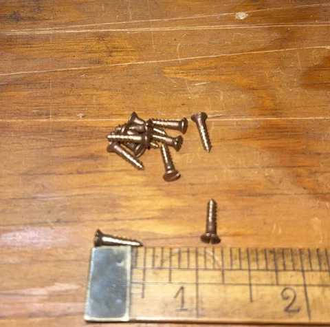 Wood Screws Oval Head Slotted Bronze #4 X 1/2” WSBOVAL412 Cover