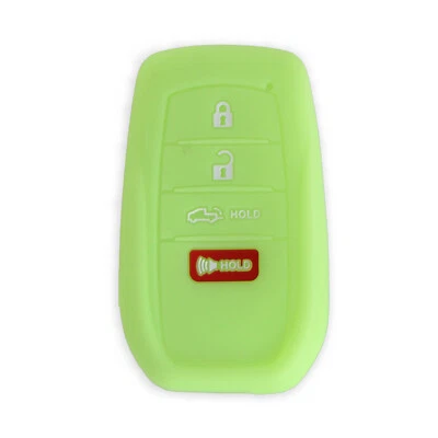 Cubierta de llave remota sólida de goma protectora de silicona suave para Toyota Tacoma 2024 2025 Foto 1 de 4