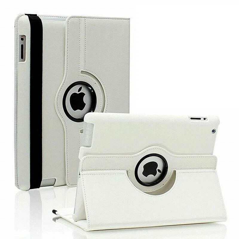 Capa de couro fólio giratória para Apple iPad234 Mini 12 3 4 5 6 Air 1 2 360 - Imagem 1 de 4