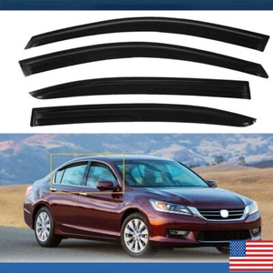 Visera de ventilación de ventana lateral para Honda Accord 2008-2012 JDM Mugen estilo EE. UU. - Imagen 1 de 10