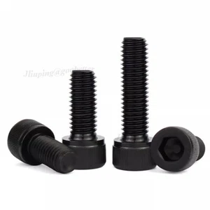 M5 M6 M8 Socket Cap Screws Alloy Steel 12.9 Hex Allen Bolts Full Thread DIN 912 - Picture 1 of 8