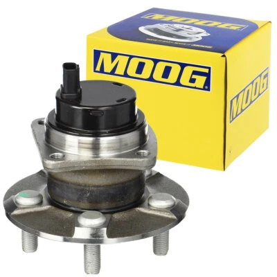 Buje de cojinete de rueda trasera MOOG para Toyota Corolla Matrix Prius Scion Tc tracción delantera 5 tacos Foto 1 de 4