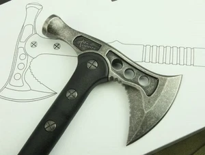 Tactical Axe Army Outdoor Hunting Tomahawk Camping Survival Machete Hatchet Axes - Picture 1 of 1