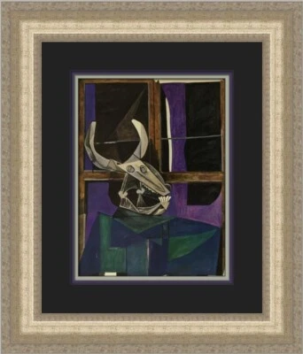 Pablo Picasso La calavera del toro estampado enmarcado personalizado Foto 1 de 2