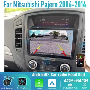 Cámara Apple CarPlay Android Auto Para Mitsubishi Pajero 2006-16 Unidad Principal Radio - Imagen 1 de 15