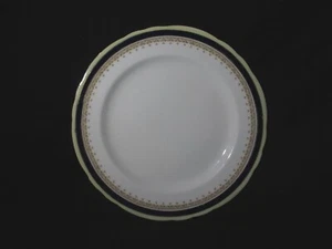 Aynsley Wendover Cobalt Luncheon Plate Vintage Bone China Made in England - Bild 1 von 3