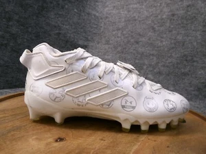 Adidas Men's Freak 22 Big Mood Football Cleats White Silver GX7983 Size 7.5 US - Picture 1 of 12