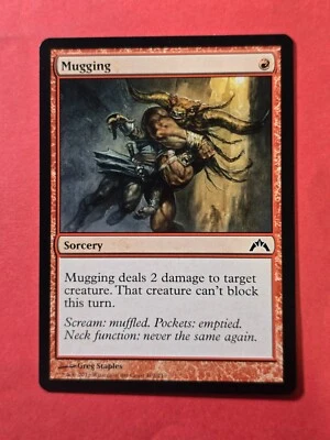 2013 Magic The Gathering Gatecrash #102 Mugging, C, NF, cd1 - Image 1 of 3