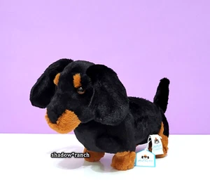 Jellycat FREDDIE SAUSAGE DOG - 11" Black - Retired - Dachshund - New with Tags - Picture 1 of 5