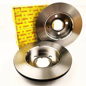 2x Bosch 0986478636 Brake Discs Set Ø9 7/32in Front for Mitsubishi Lancer, - Picture 1 of 1