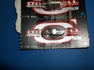A LOT OF (5) (O'DONNELL ) (0D003) GLOW PLUGS NEW ON CARD for Model airplane Eng - Picture 1 of 4