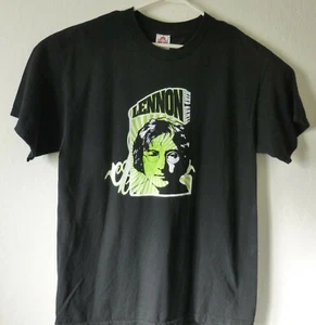 John Lennon Tee Shirt, Mind Games, size large,  black. Graphics front and back - Picture 1 of 3