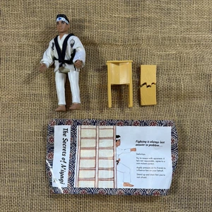 Vintage Karate Kid Daniel LaRusso Tri-Action Figure Loose Complete REMCO 1986 - Picture 1 of 4