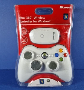 Official MICROSOFT XBOX 360 Wireless Controller & Receiver Windows PC NEW SEALED - Picture 1 of 4