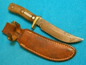 VINTAGE 1945-72 SCHRADE WALDEN NY 165 OLD TIMER WOODSMAN HUNTING SKINNING KNIFE - Picture 1 of 15