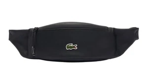 Lacoste LCST Unlimited Cross Body Waist Bag NH3317LV Black New - Picture 1 of 6