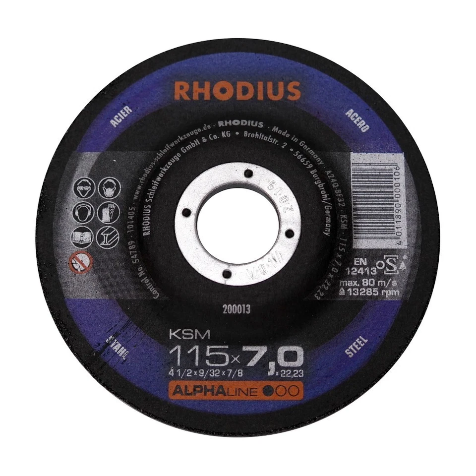 Rhodius KSMK Freihand Trennscheiben Stahl div. Größen Trennen Werkzeug
