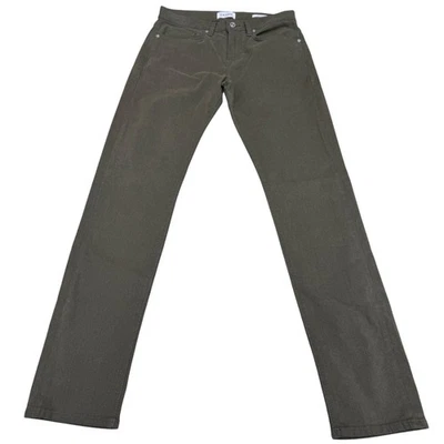 NEW Frame L'Homme Slim Jean Men's Mid Rise D. Olive Green Pants, Size 30 NWT - Image 1 of 4