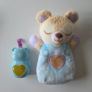 Vtech Soft Soothing Sounds Bear Battery Operated Lights Up Sounds Baby Sensory - Bild 1 von 5