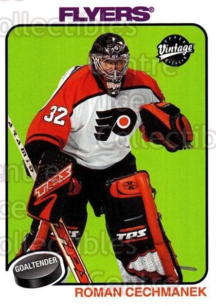 2001-02 UD Vintage #184 Roman Cechmanek - Image 1 of 1