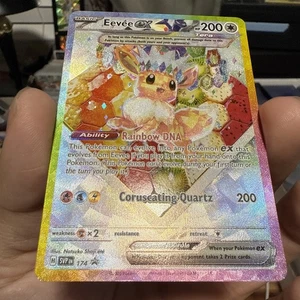 POKEMON PRISMATIC EVOLUTIONS - EEVEE EX 174 SPECIAL ILLUSTRATION PROMO SPC - MENGE - Bild 1 von 4