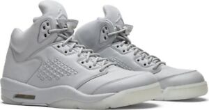 Nike Air Jordan 5 Retro Premium 'Pure Platinum' 881432-003 Men's Size 11 NEW